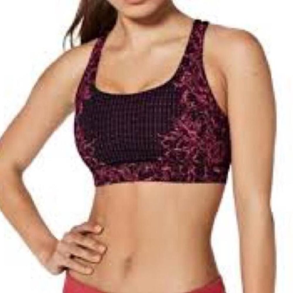Lululemon  Size 8 Infinity Energy Sports Bra in Glossy Black